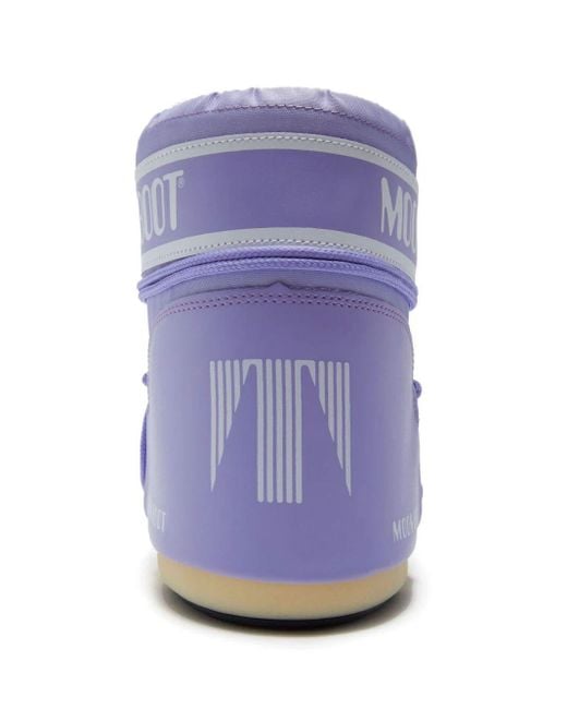Moon Boot Purple Icon Low Apres Ski Boots