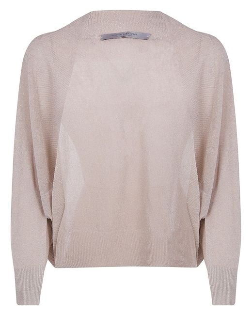 D.exterior Metallic D. Exterior F-Lux Oversized Crop Cape