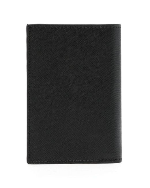 Paul Smith Black Leather Credit Card Case for men