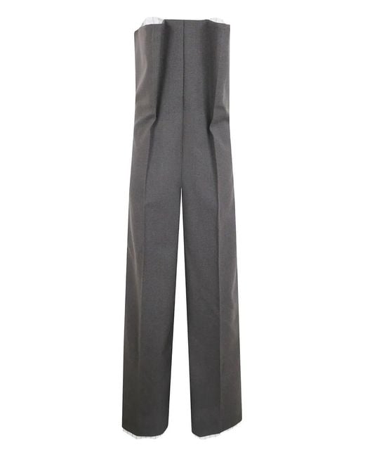 Jean Paul Gaultier Gray Tailoring Jumpsuit