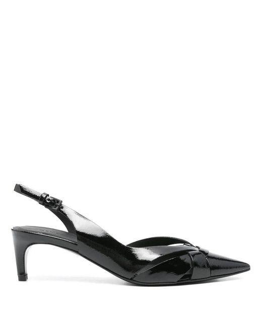 Roberto Del Carlo Black Paris Sling Back