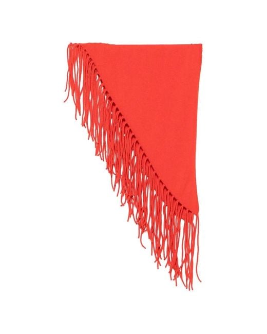 P.A.R.O.S.H. Red P. A.R. O.S. H. Scarf Cashmere