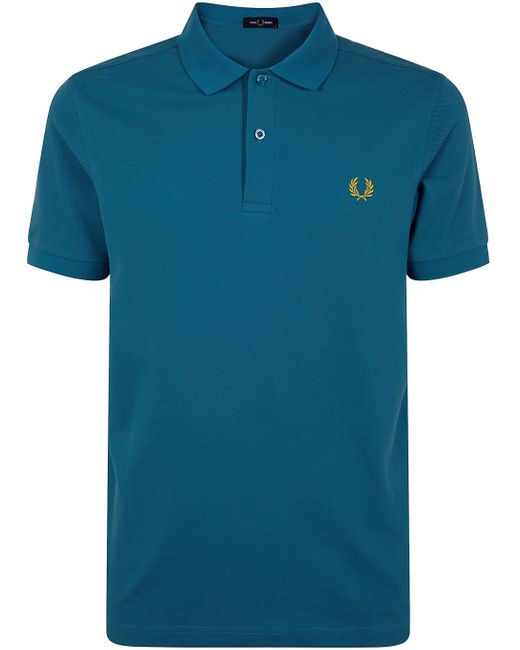Fred Perry Blue Plain Shirt for men