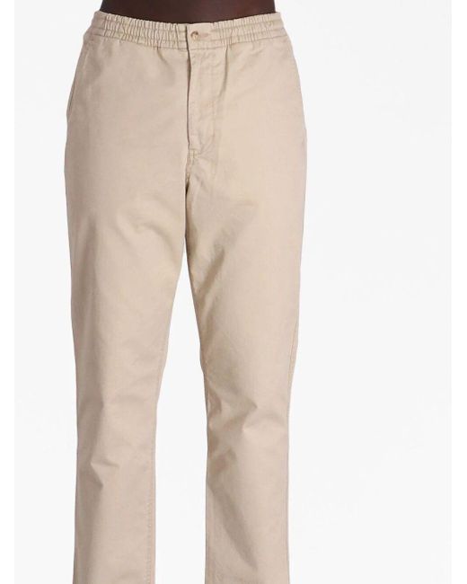 Polo Ralph Lauren Natural Elasticated-waist Straight-leg Trousers for men