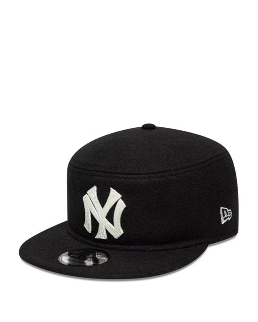KTZ Black Hat Wool Blend "Img Coops Pin Pillbox Neyyanco"