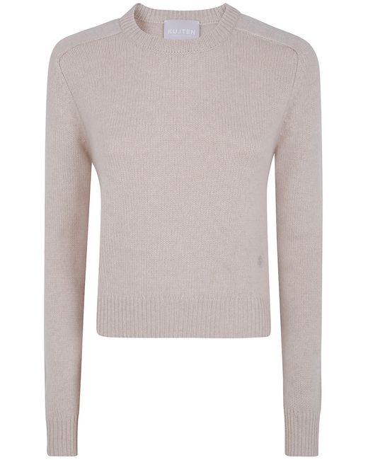 Kujten Natural Sweater Cashmere "Caroline"