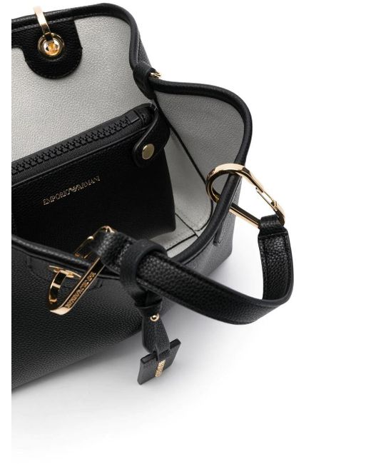 Emporio Armani Black Small Shopping Bag