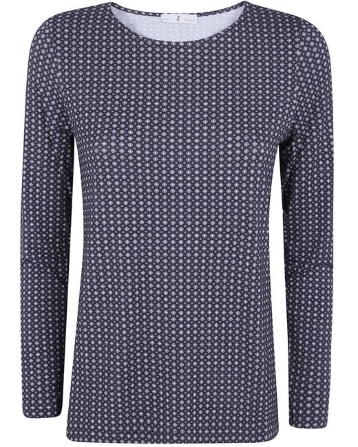Whyci Blue T-Shirt Round Neck "Wh0635"