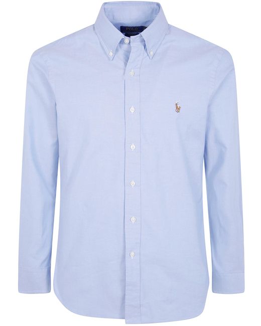 Polo Ralph Lauren Blue Shirt Woven for men