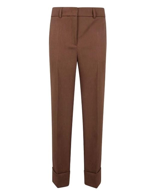 DR. HOPE Brown Wide Leg Trousers