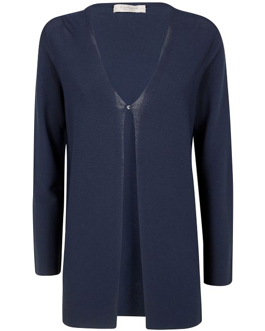 D.exterior Blue D. Exterior Viscosa Cardigan Link