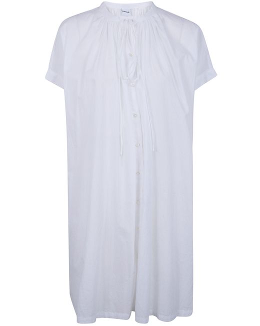 Aspesi White Mini Dress
