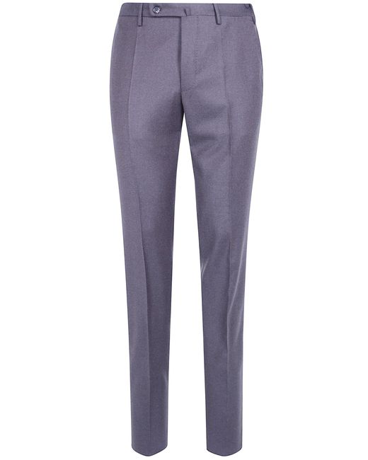 Incotex Blue Pants Regular Fit "Classic Regular Chino" for men
