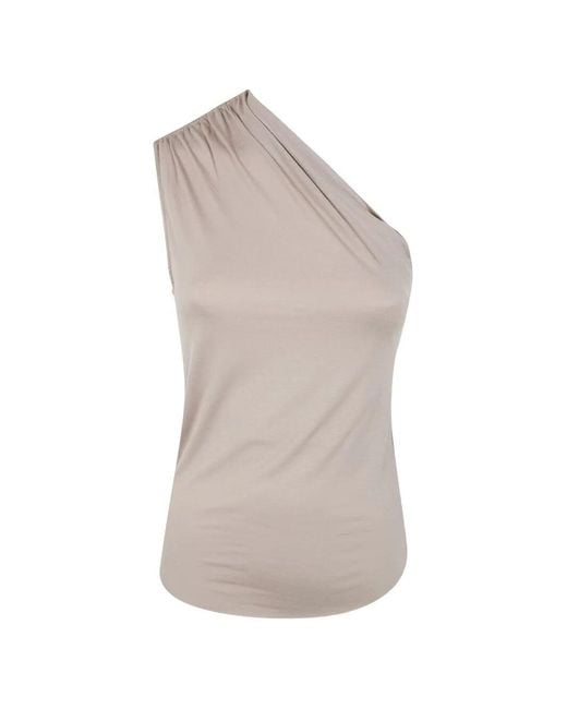 Thom Krom Gray Asymetrical Top