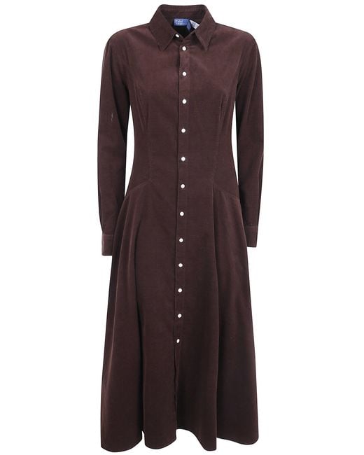 Polo Ralph Lauren Purple Dress Woven Shirt