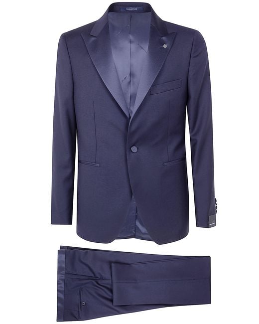 Tagliatore Blue Suit for men
