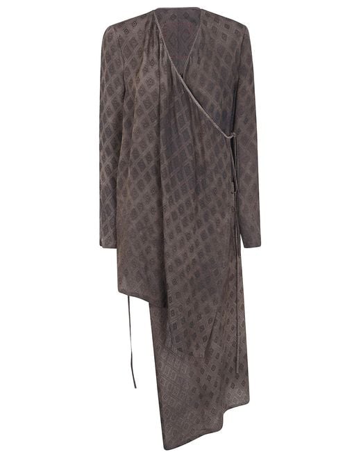 Uma Wang Gray 'Kunto' Jacket