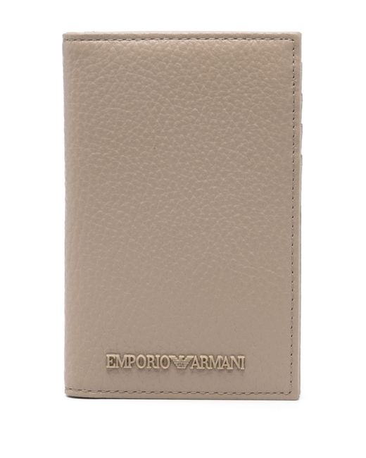 Emporio Armani Brown Credit Card Accessories for men