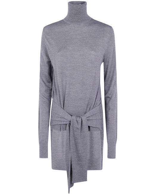 Totême  Blue Double Sleeves Turtleneck