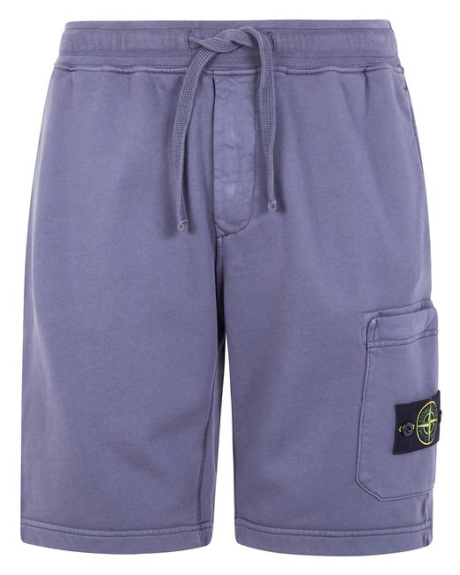 Stone Island Blue Shorts for men