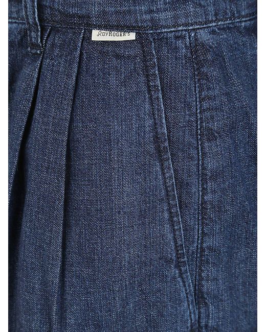 Roy Rogers Blue Chino Squid Trouser