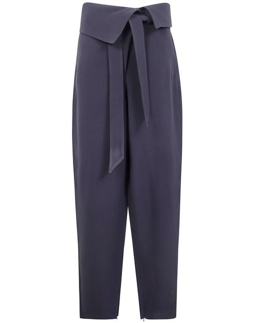 The Attico Blue Long Pant