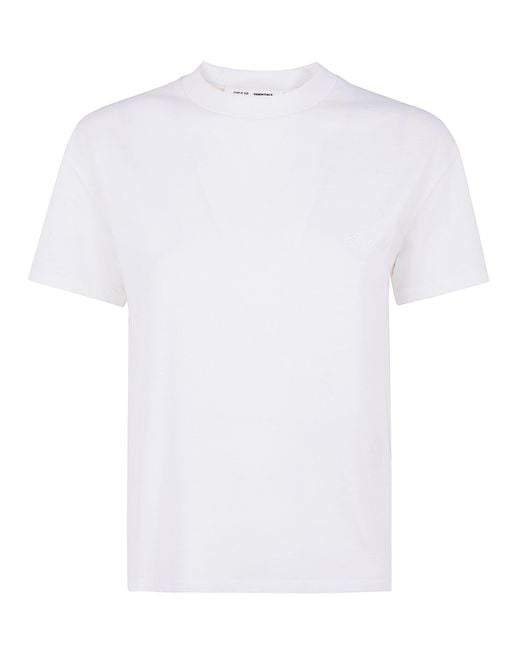 Fear Of God White Classic Fit" Tee