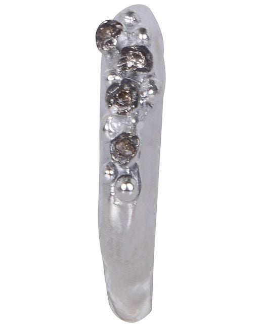 Rosa Maria Gray Razan 1 S St Dia Co Ring With Setting Sterling And C