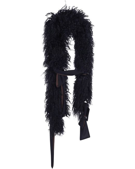 Ibrigu Blue Scarf Furry "Collar"