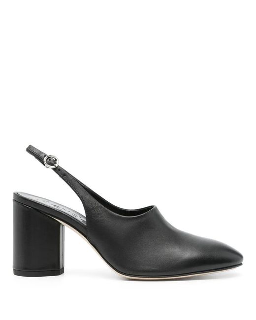 Aeyde Black Jamila Nappa Leather Shoes