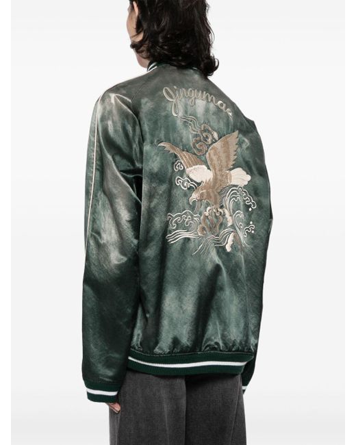 Maison Mihara Yasuhiro Green Souvenir Jacket for men