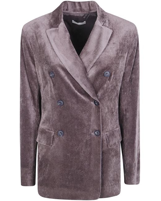 Antonelli Purple Jacket Double Breasted "Gravona"