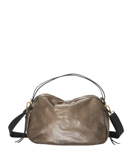 Jack Gomme Brown Handbag Bowiling "Lebowl"