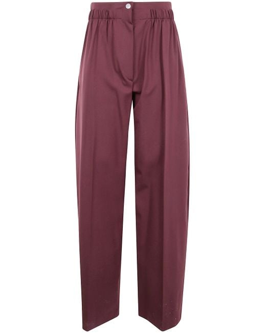 Max Mara Purple 'Quito' Trousers