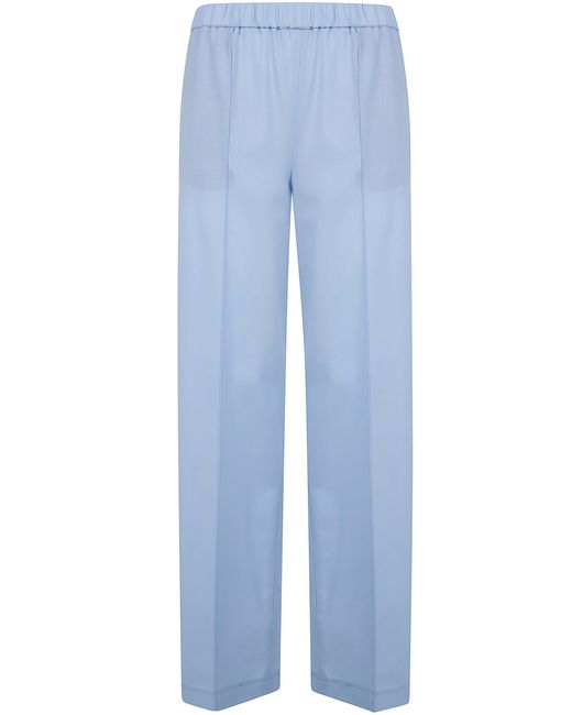 Fabiana Filippi Blue "Campagna" Classic Trousers