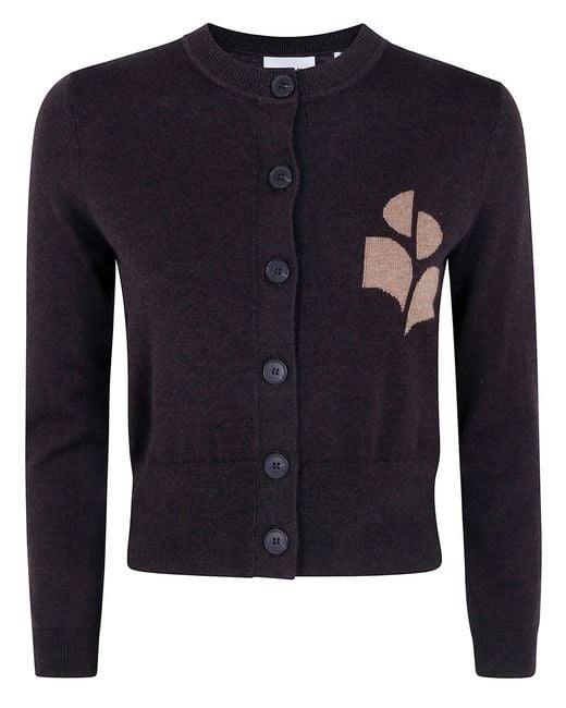 Isabel Marant Blue Sweater Classic Roundneck "Newton"
