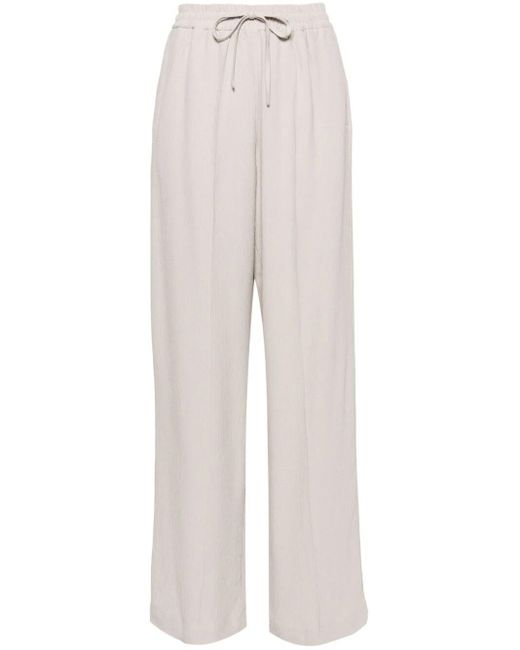 A.P.C. White Carlota Trousers Clothing