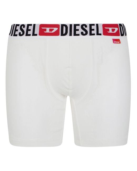 DIESEL X TINDER White Underwear Boxer Briefs "Max D" for men