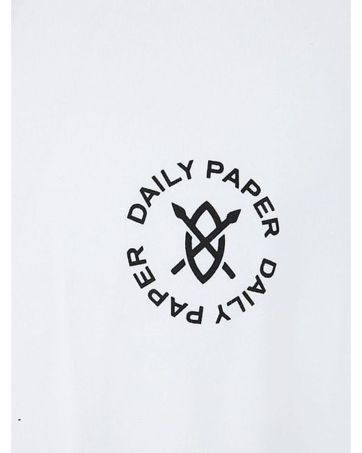 Daily Paper White Tshirt T-shirt Cotton for men