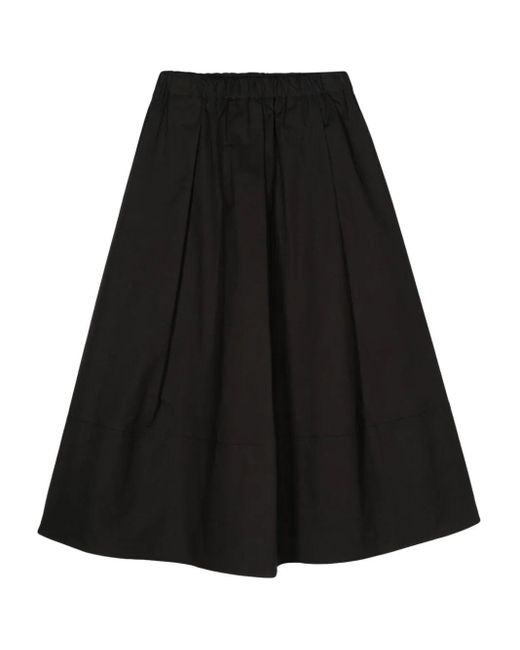 Antonelli Black Isotta Long Skirt