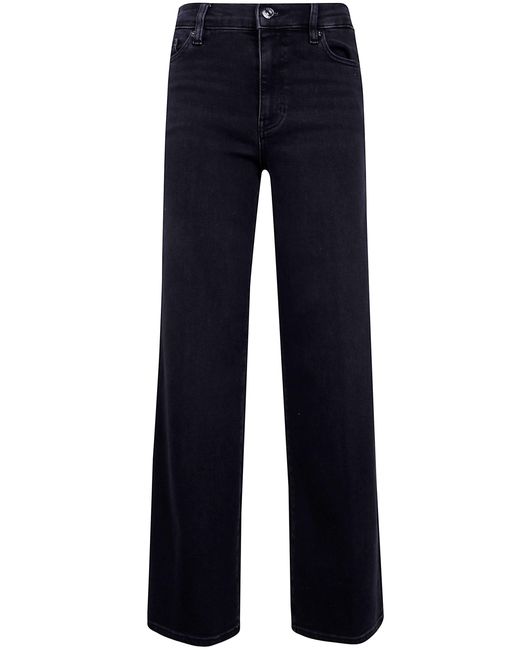 FRAME Black "Le Slim Palazzo" High Rise Wide Leg Flare Jeans