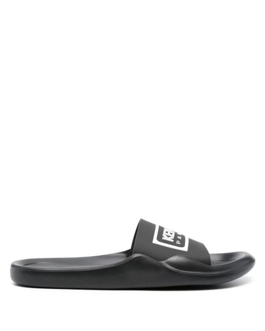 KENZO Black Sandals for men