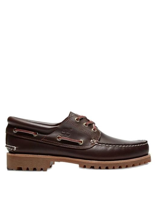 Timberland Brown Authentic" Boat Shoes