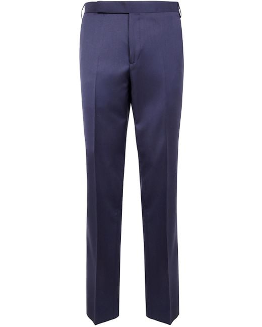 Lardini Blue "Attitude Drop Regular" Trousers for men