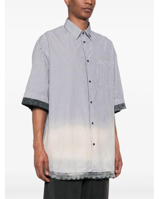 DIESEL Gray Trax Shirt for men