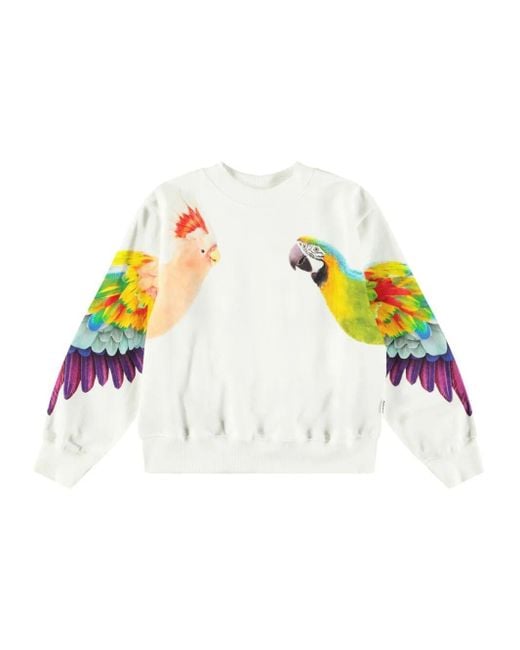 Molo White Marge Sweatshirt