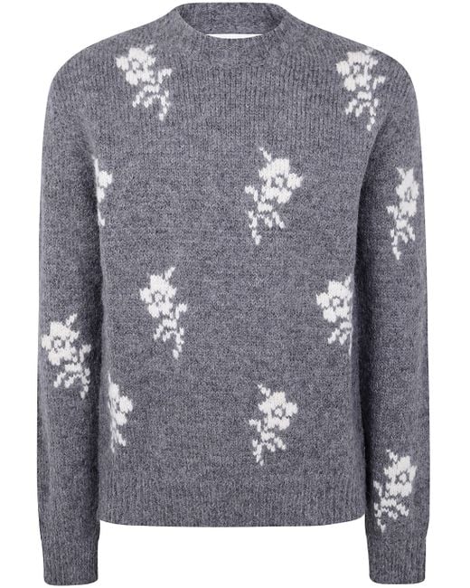 Maglione A Collo Alto Maniche Lunghe di Jil Sander in Black da Uomo