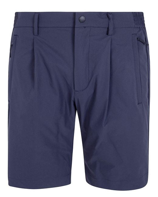 People Of Shibuya Blue Brak Bermuda Trousers for men