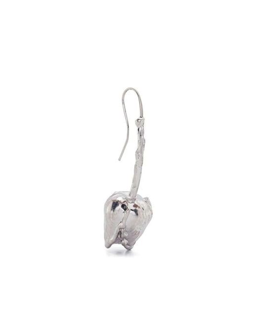 Marni White Earrings