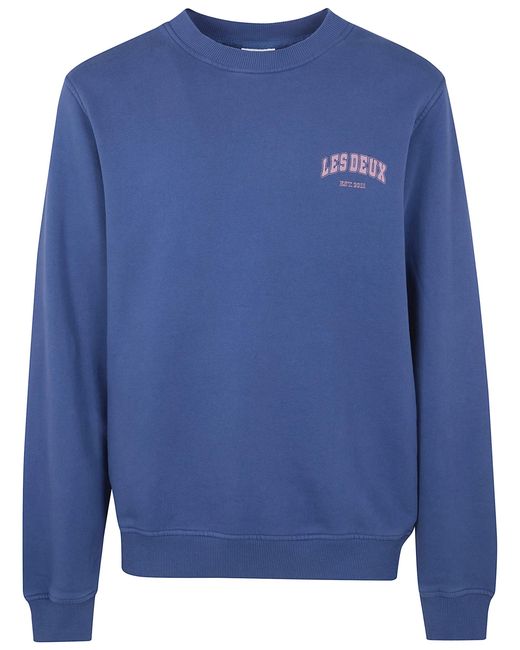 Les Deux Blue "Brady Hoop" Sweatshirt for men